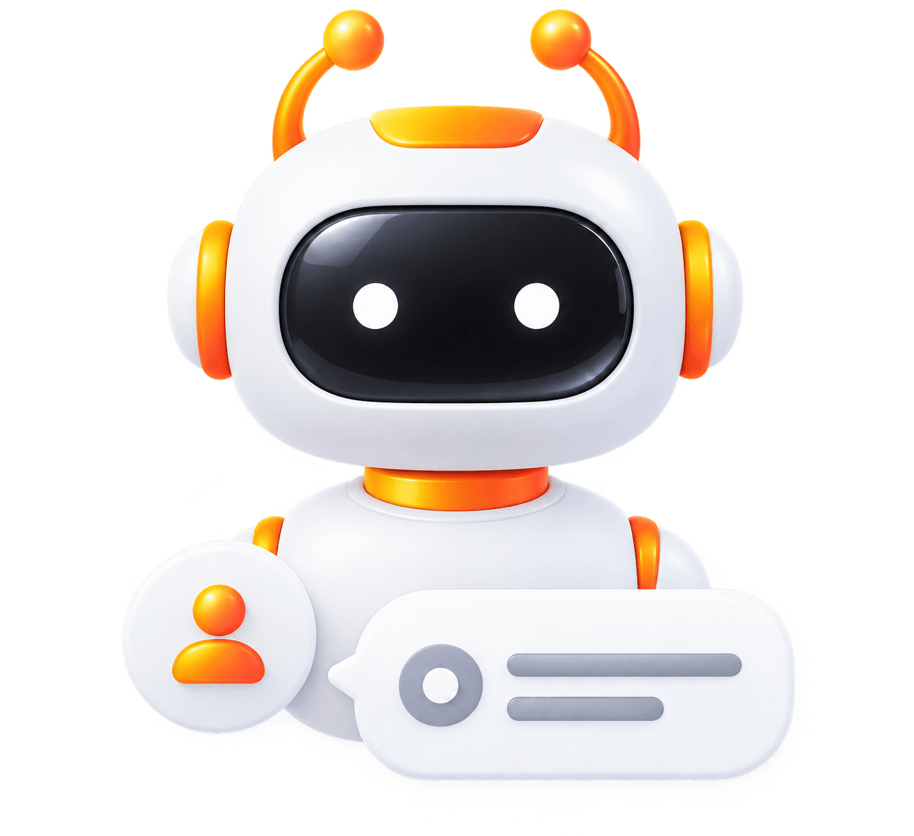 AI assistant handling a customer conversation